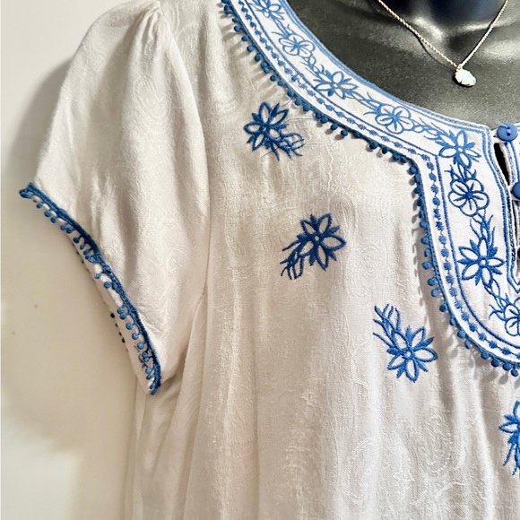 Anthropologie Sunny Girl Boho Top Size XL - Picture 3 of 7